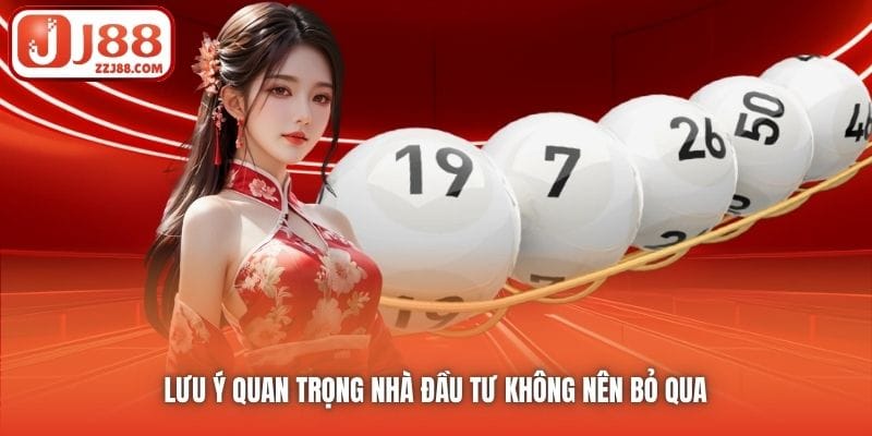 Lưu ý quan trọng nhà đầu tư không nên bỏ qua 